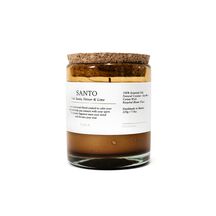 SANTO NATURAL CANDLE (VELA AROMÁTICA NATURAL)
